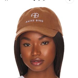 Anine Bing Brown Cap